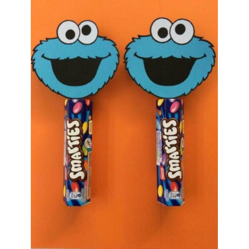 Koekiemonster voor traktatie, versiering of (naam)slinger