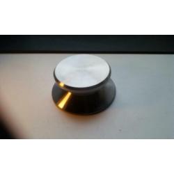 Platenspeler, pickup Puck van Aluminium