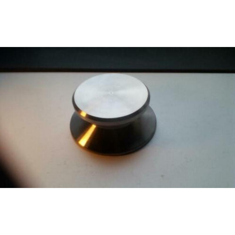 Platenspeler, pickup Puck van Aluminium