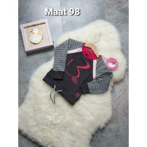 Maat 98 NIEUWE Meisjes Truitje BIRDS By D-RAK