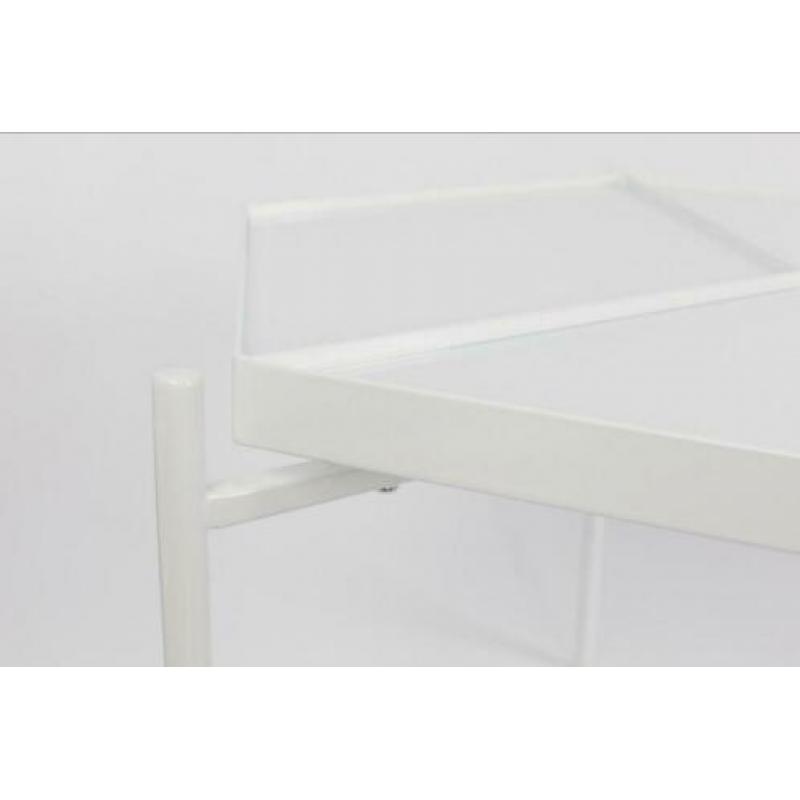 Zuiver witte Montell -M en L salontafel