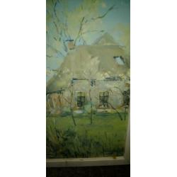Olieverf schilderij van Jan Krikke