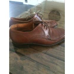 VAN LIER bruine schoenen maat 40,5