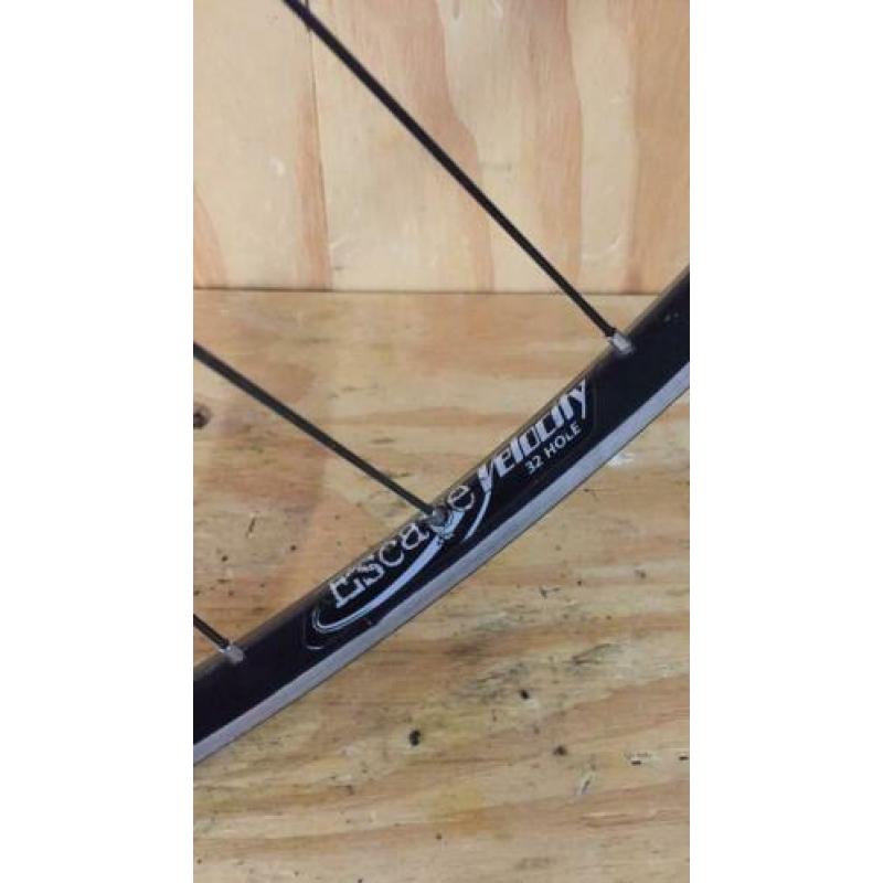 Edco tube velg retro racefiets voor wiel