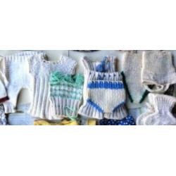 1950s Speelgoed: Kinderservies (3x), Meubeltjes, Bordspellen