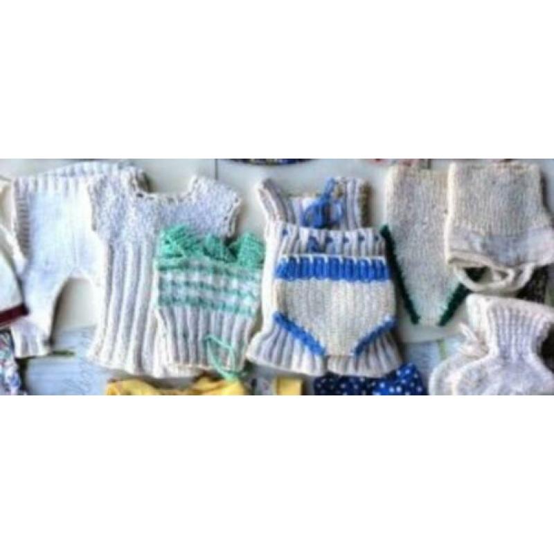 1950s Speelgoed: Kinderservies (3x), Meubeltjes, Bordspellen