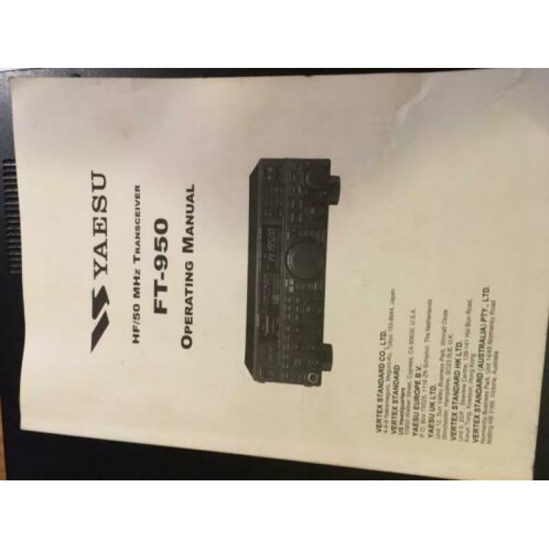 Yaesu FT-950 HF/50 MHz Transceiver