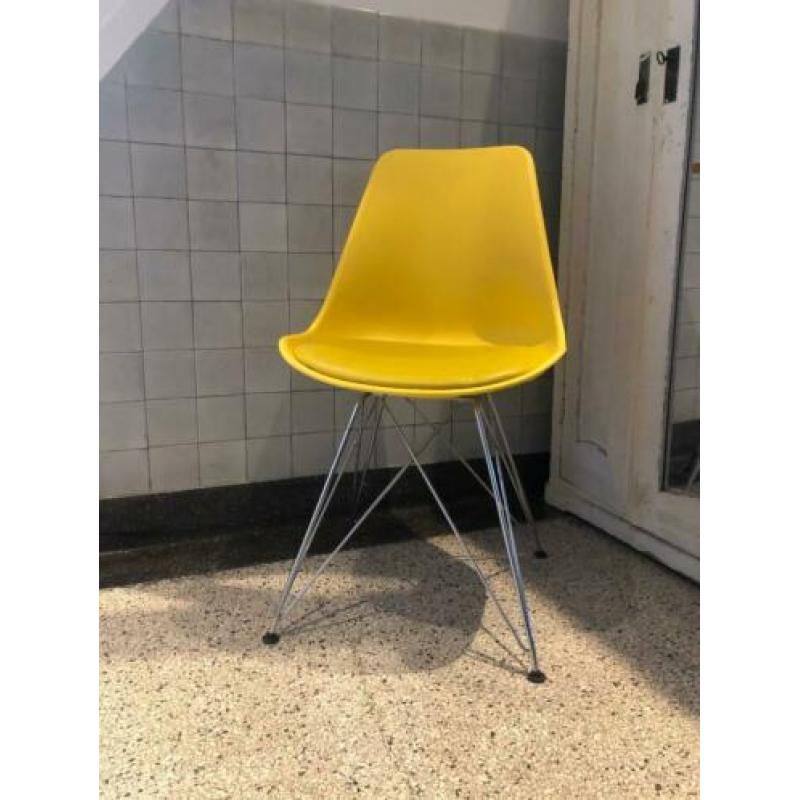 Gele eetkamerstoel ZGAN