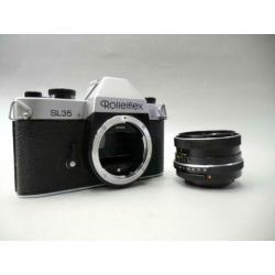 Rolleiflex SL 35 met Planar 1.4/50 mm !!