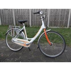 Z.G.O.H.Dames Fiets Gazelle 3 vers +trommelrem 28 inch fh 56