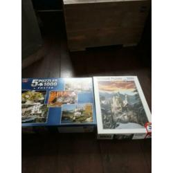 Zgan! Landschap puzzels 6x 1000 stuks