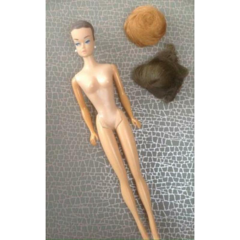 Barbie met pruikjes, jaren 60, origineel Mattel