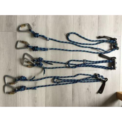 via ferrata set 3 stuks