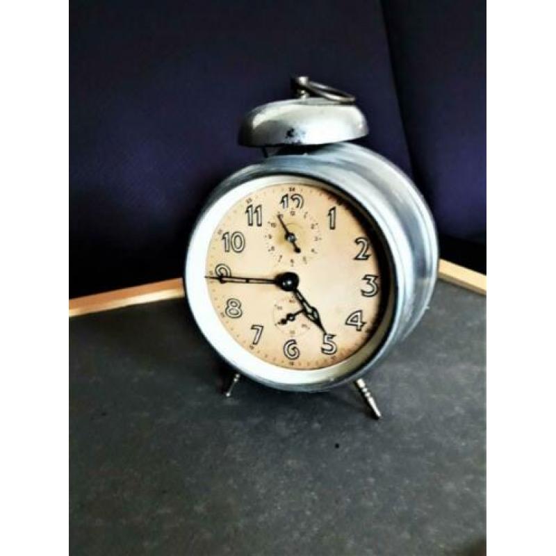 Wekker met bel Vintage