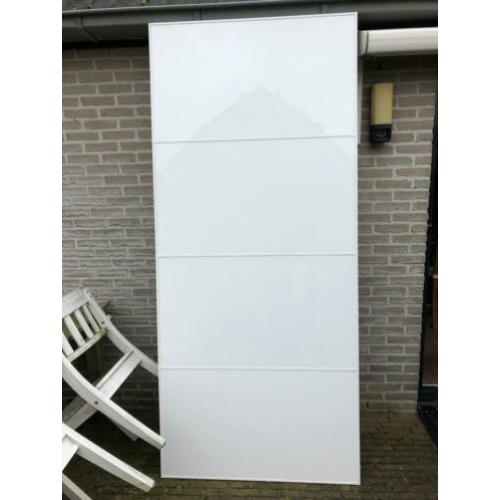 Ikea PAX kast schuifeur (1) hoogglans Wit hxb = 236 x 100 cm