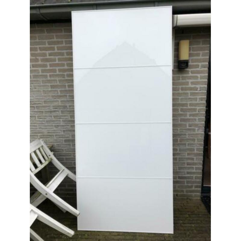 Ikea PAX kast schuifeur (1) hoogglans Wit hxb = 236 x 100 cm