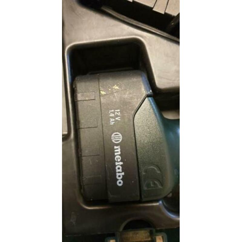 Metabo Boormachine plus zaklamp