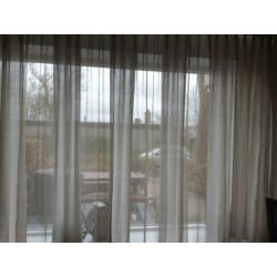 Kamerhoge inbetween vitrage/gordijnen 540 breed 230 hoog