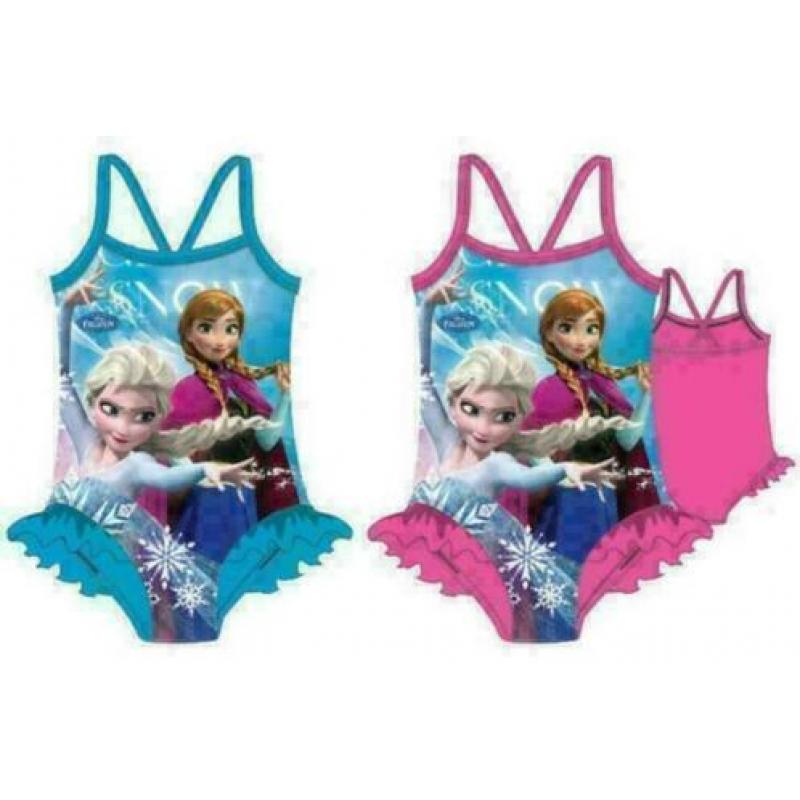 Disney Frozen Badpak met Glitter - Maat 98 t/m 128
