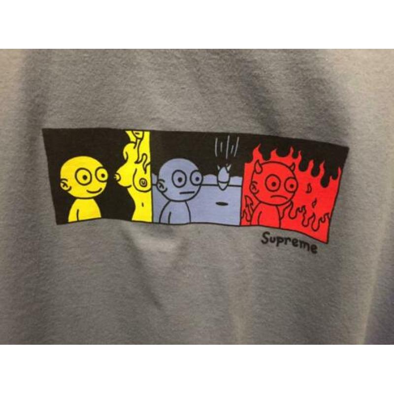 Originele supreme life tee maat M