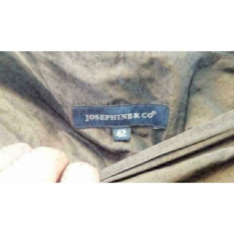 JOSEPHINE & CO bronskleurige rok met roezel mt 42