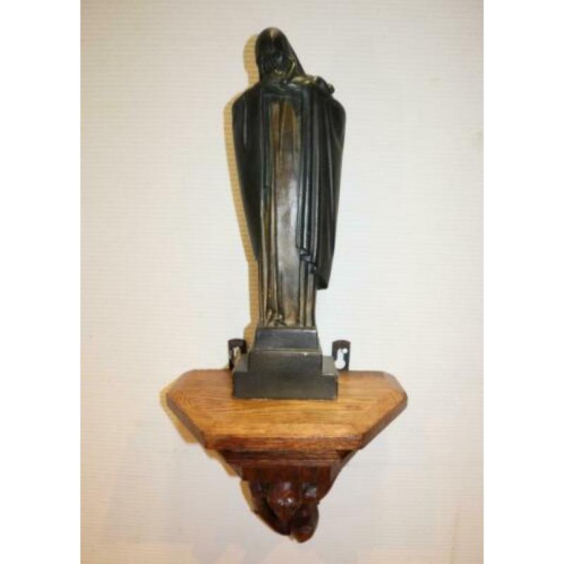 Art Deco wandconsole, Amsterdamse School.