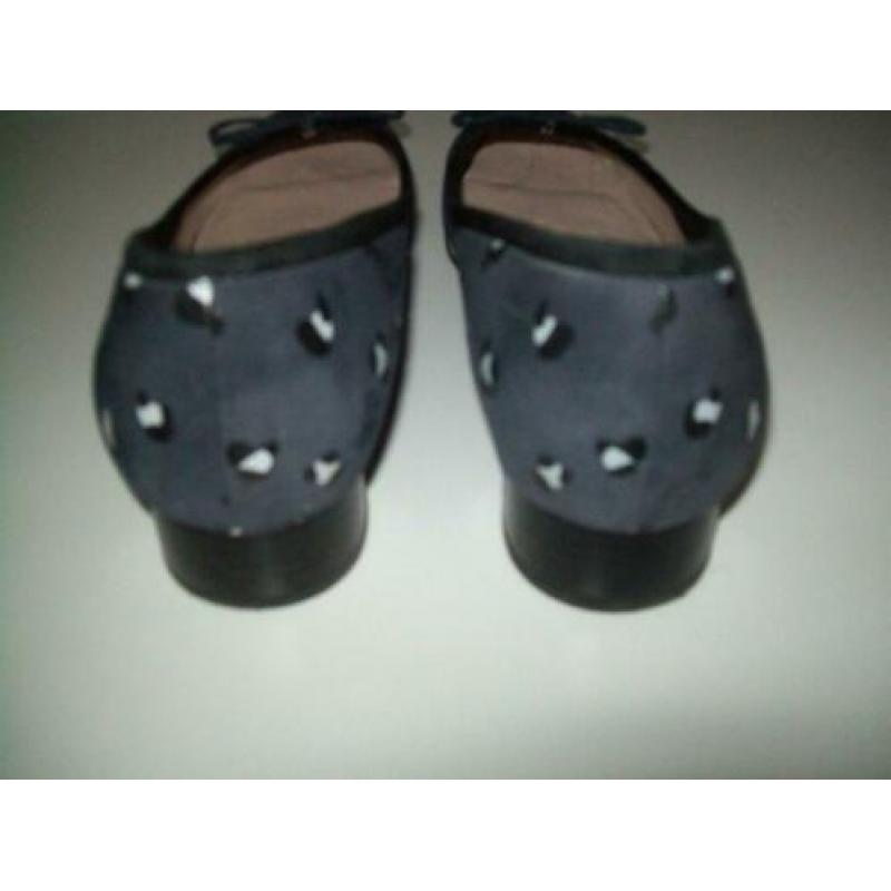 Clarks blauwe ballerina's mt.39