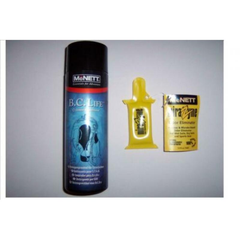 McNETT BC-Life Cleaner & Conditioner service duikuitrusting.