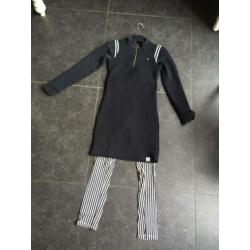 Looxs set jurk tuniek en legging als nieuw er super mooi