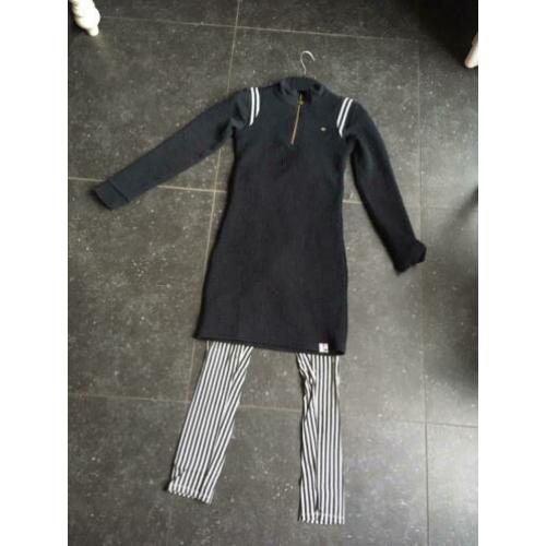 Looxs set jurk tuniek en legging als nieuw er super mooi
