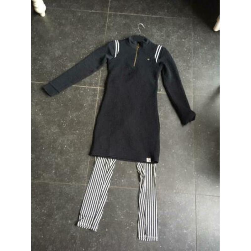 Looxs set jurk tuniek en legging als nieuw er super mooi