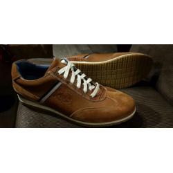 State of Art sneaker cognac combinatie leder maat 40