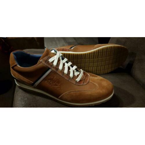 State of Art sneaker cognac combinatie leder maat 40