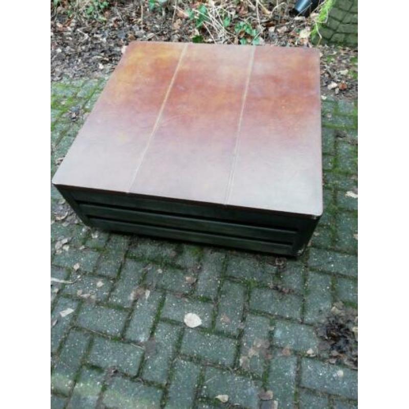 Leuke salontafel, hoektafel, hocker