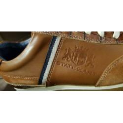 State of Art sneaker cognac combinatie leder maat 40