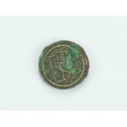 2 laat romeinse of byzantijnse muntgewichten