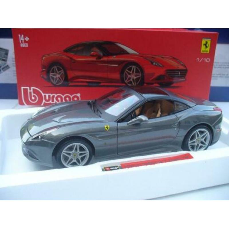 Bburago Signature 1/18 Ferrari California Coupe Grijs