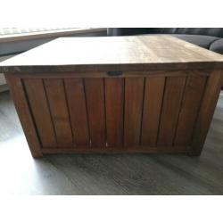 Teakhouten salontafel