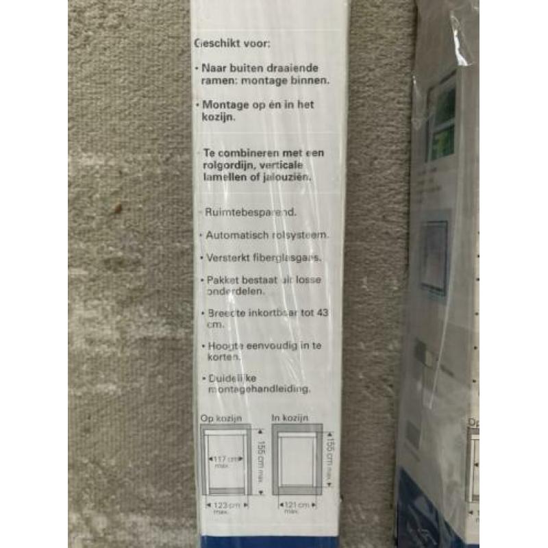 NIEUW BRUYNZEEL RAAMROLHOR 123 cm