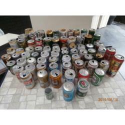Bierblikjes Amerikaanse en Aziatische