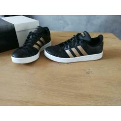 Nieuwe Adidas grand Court cloud foam rose gold zwart goud 40