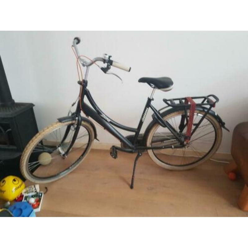 Batavus Diva 26 inch zwarte meisjesfiets