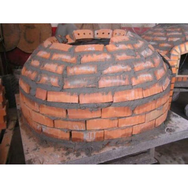 Pizzaoven 100x100cm / houtoven, bakoven, steenoven