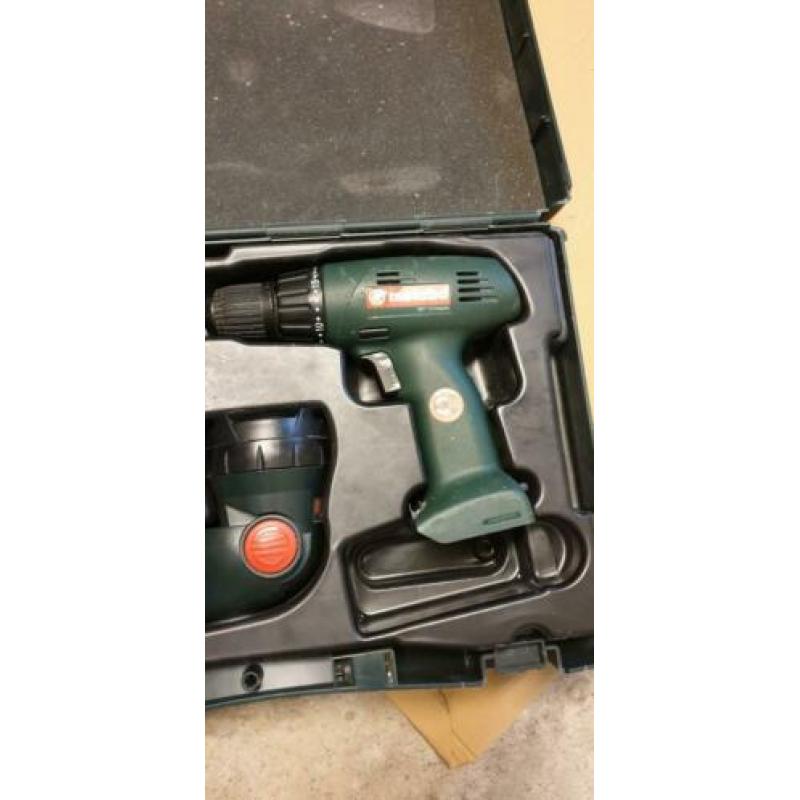 Metabo Boormachine plus zaklamp