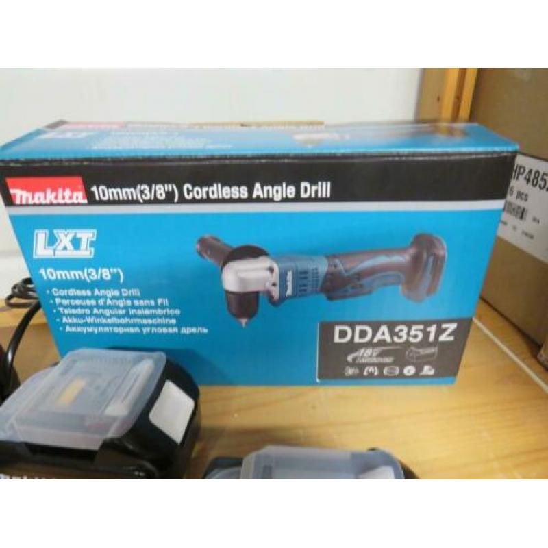Makita DDA351 18V haakse boor-/schroefmachine set