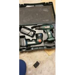 Metabo Boormachine plus zaklamp