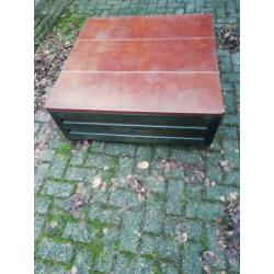 Leuke salontafel, hoektafel, hocker