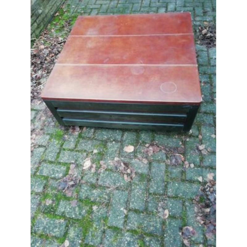 Leuke salontafel, hoektafel, hocker
