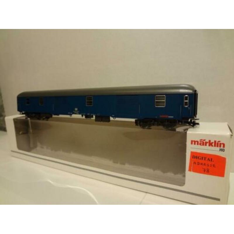 Bahndienstwagen met verlichting en geluid MFX digitaal Nieuw
