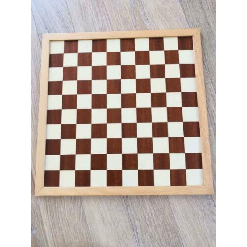 Homas dambord en damstenen (wedstrijd bord orgineel)